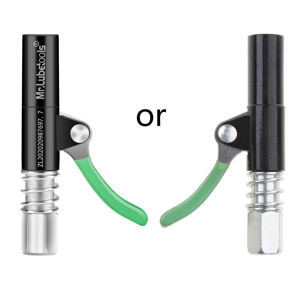 Высокопроизводительная муфта для смазочного шприца Быстроразъемные муфты для смазки, совместимые со всеми смазочными шприцами Фитинги 1/8"NPT