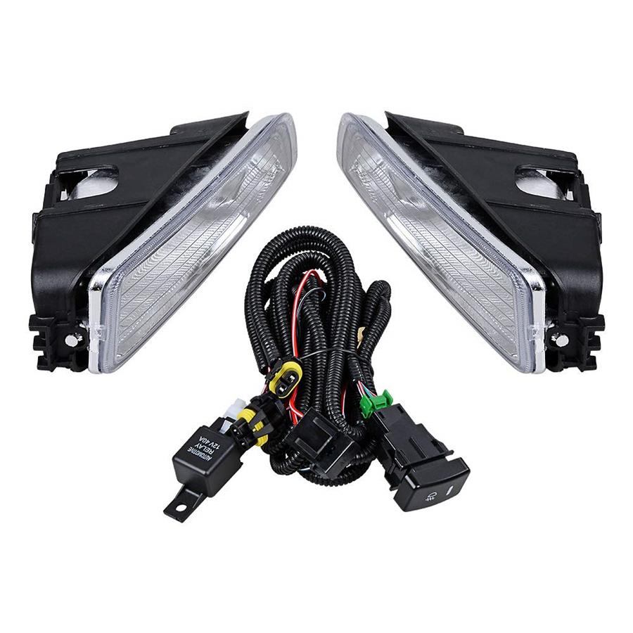 Противотуманная фара для бампера + переключатель Подходит для 03-07 Honda Accord 04-08 Acura TL