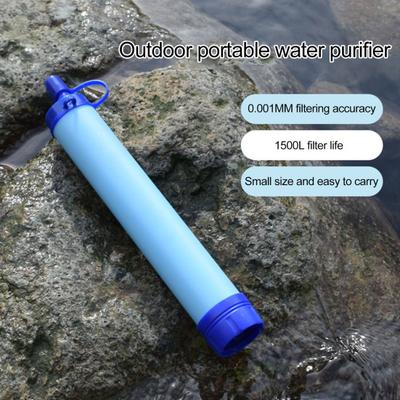 Персональный фильтр для воды, портативное устройство для очистки воды, система аварийной фильтрации воды для выживания на природе, кемпинга, пешего туризма