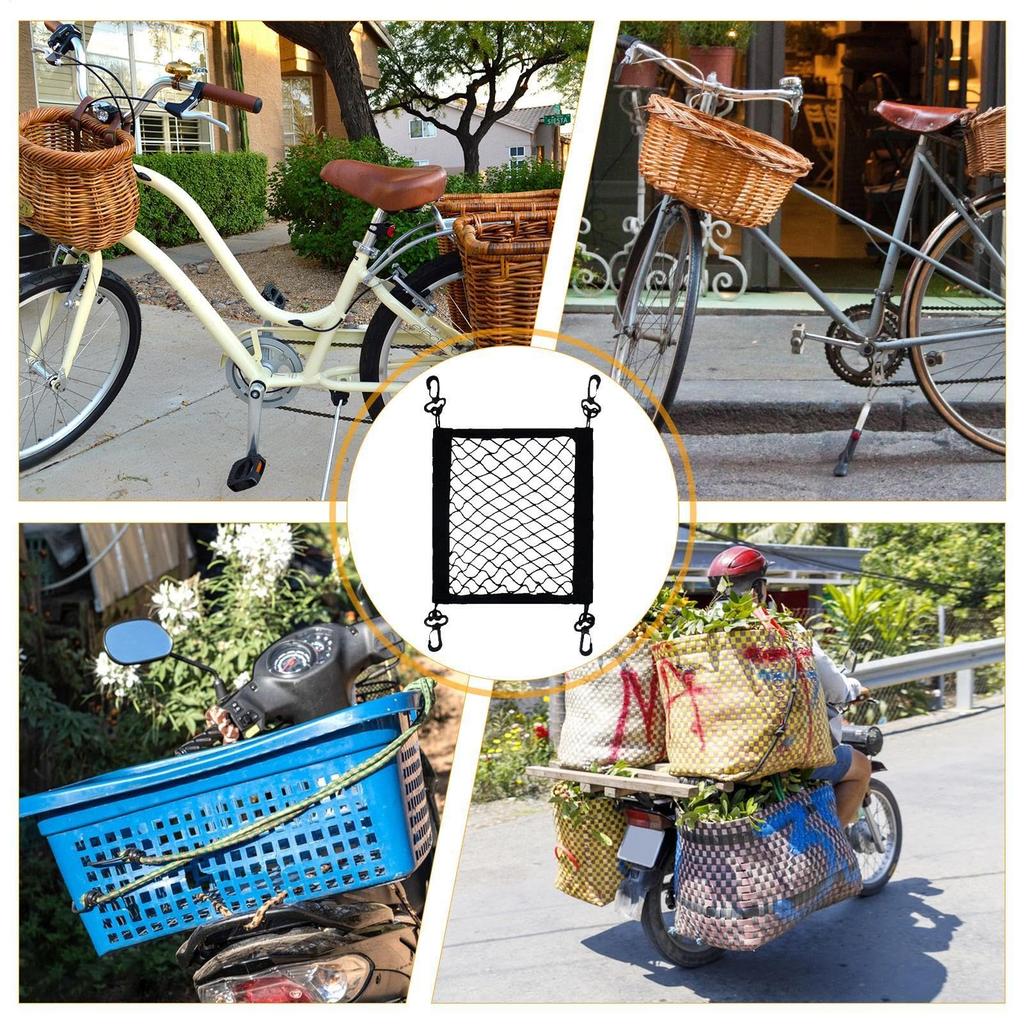 Touring Net, Bike Net, Cargo Net, Luggage Net, Helmet Net, Motorcycle Travel Net, 11.8