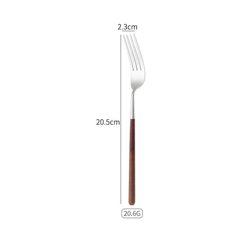Vintage Wooden Handle Cutlery