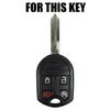 Чехол для ключа для Ford Edge Escape Explorer Flex Focus для Lincoln MKS MKX MKZ для Mazda Tribute