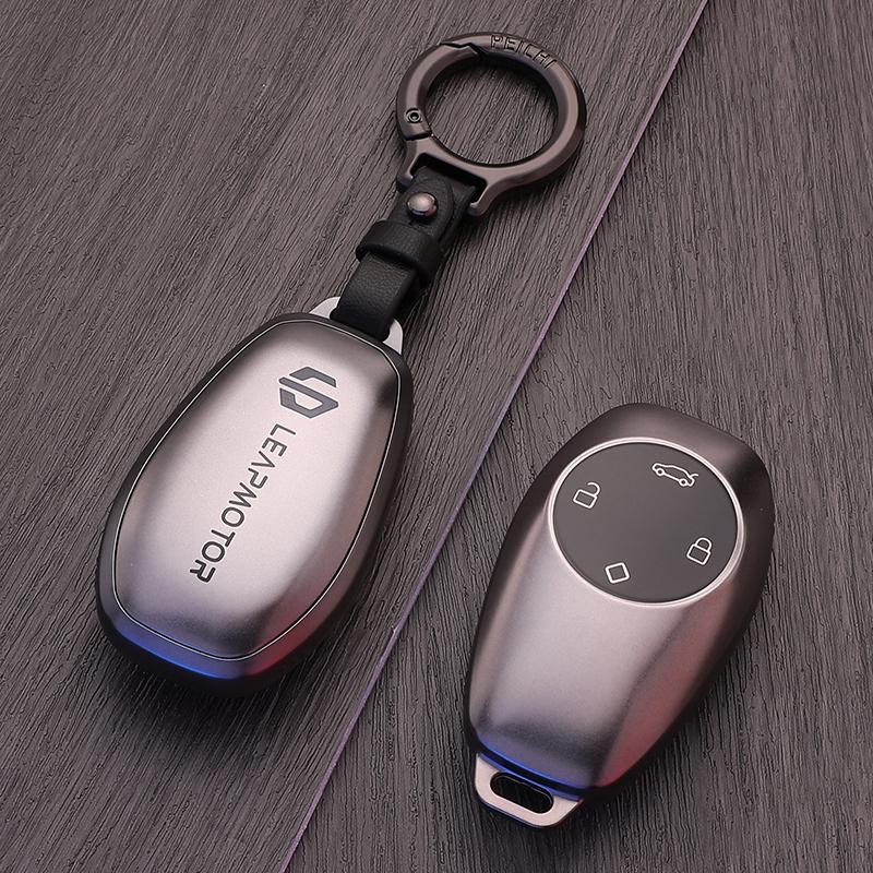 For LEAPMOTOR B10 T03 C01 C11 2024 2025 Car Key Case Cover Key Fob Cover TPU Remote Key Holder Anti-Scratch Keychain Accessories