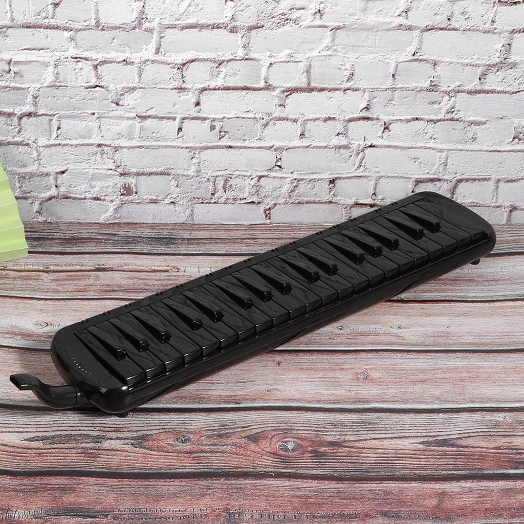 Музыкальный инструмент Melodica 37 Key Wind, подходящий для сумки для начинающих F37s(черный )