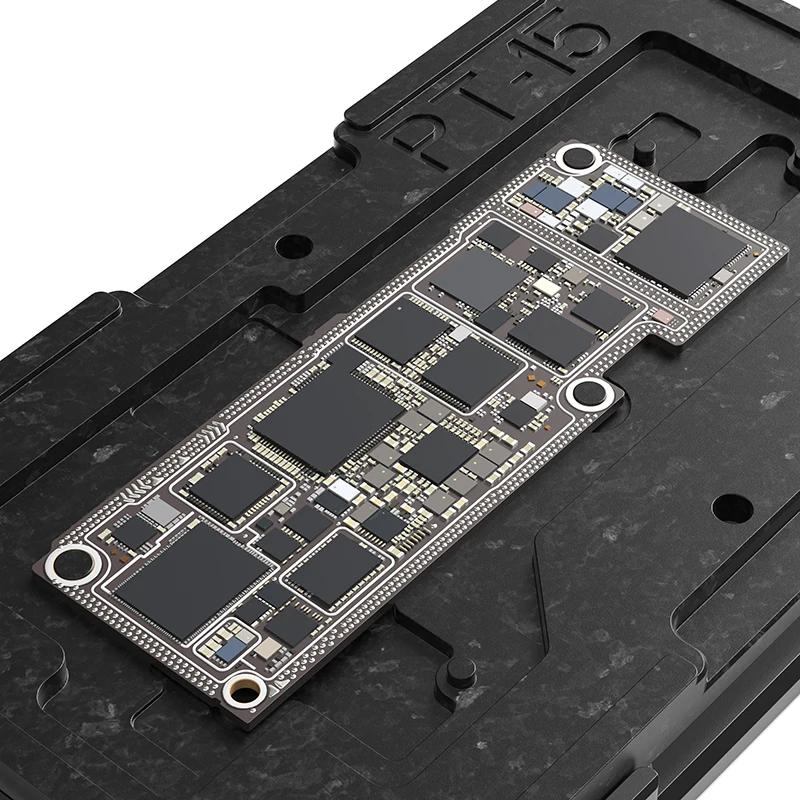LUOWEI LW-PT01 Платформа-шаблон BGA Reballing для среднего слоя материнской платы iPhone X-15 Pro MAX, Паяльные наборы для многослойного ремонта