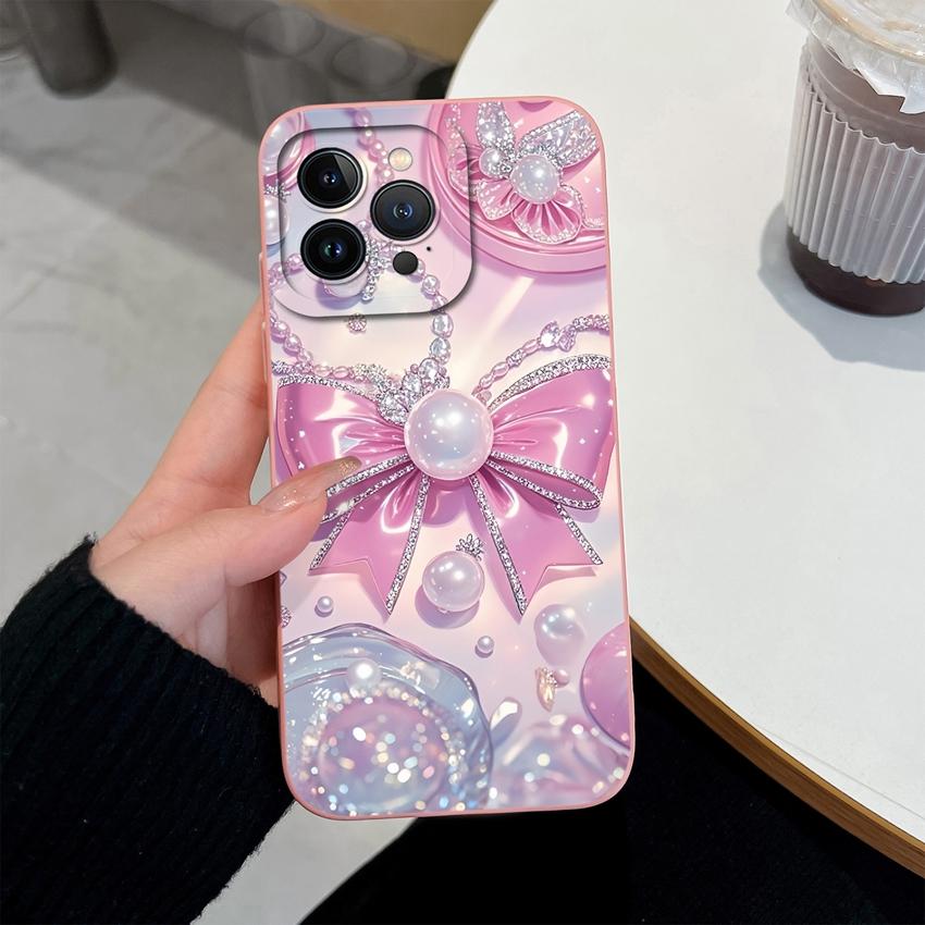 Для iPhone 13 12 11 ProMax Mini 7 8 6 Plus XS Max Чехол для телефона Причудливый кит Мягкий чехол из жидкого силикона для защиты камеры iPhone Новый улучшенный чехол