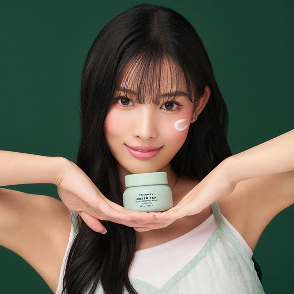 TONYMOLY Увлажняющий крем с зеленым чаем, 60 мл, 1 шт.