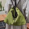 Осенне-зимняя ретро замшевая сумка-тоут женская 2025 новая многофункциональная сумка-рюкзак большой вместимости для поездок на работу, на плечо, мессенджер