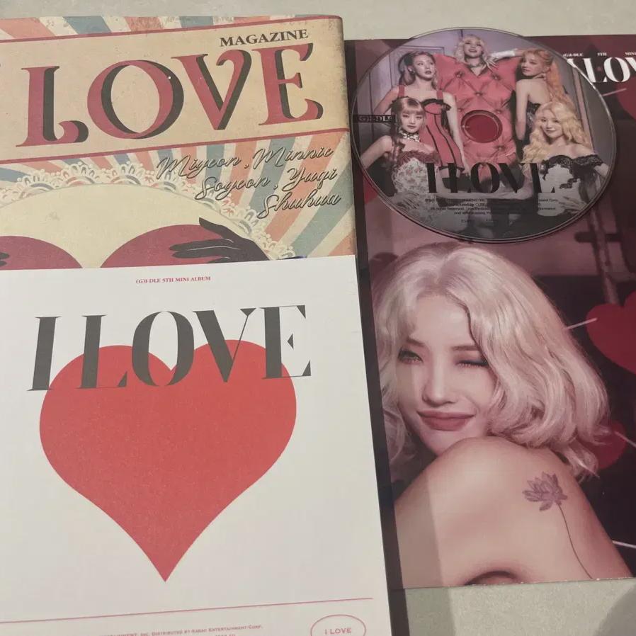 Gidle Альбом I Love