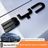 Для BYD Sealion 07 EV Черненая Автомобильная Эмблема Передняя Задняя Черный Воин Стиль Покрытия Внешняя Модификация Декоративная Накладка