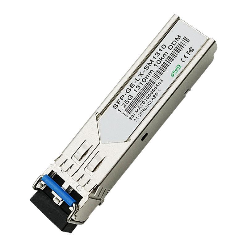 SFP+ 10km Single Mode 1310nm Dual Fiber Optical Module, Compatible with Ruijie