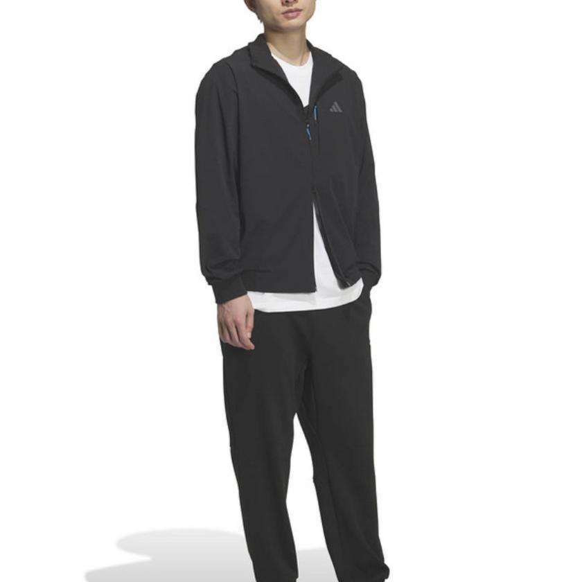 Adidas Jackets Men's Black Stand Collar Moderate Other KR2508