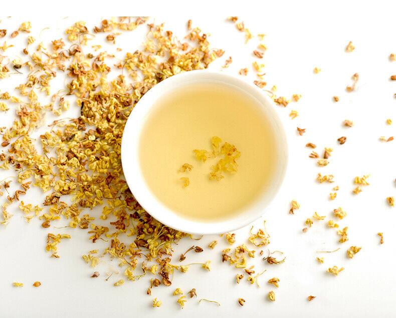 Сладкий чай из цветов османтуса