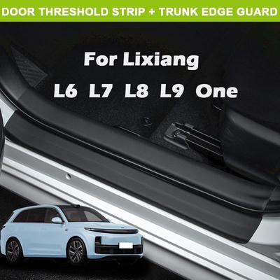Для LiXiang L6 L7 L8 L9 One 2025 Автомобильные накладки на пороги Защитная наклейка Дверь Багажник Устойчивые к царапинам Накладки от наступания Аксессуары
