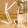 Foldable, Rechargeable, Cordless Desk Lamp, Reading Light, Eye-Friendly LED Light, 3 Color Adjustments, Stepless Dimming, 4000mAh, Portable for