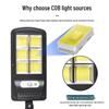 NuFeng Large 6-COB Solar Street Light with Remote (3-Pack)