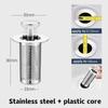 Stainless Steel Floor Drain Filter Washbasin Plug Anti Odor Pop-Up Bounce Core Basin Stopper Hair Catcher Shower Sink Strainer