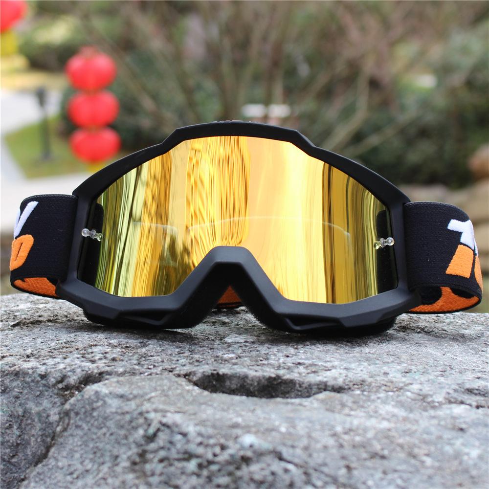 100% genuine goggles, off-road motorcycle helmet, goggles for downhill riding, anti-fog, anti-wind and sand100%Glasses