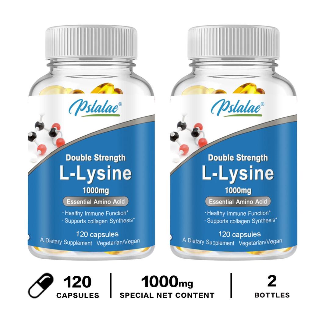 Pslalae L-лизин двойной силы 1000 мг - Аминокислоты - Здоровье иммунитета
