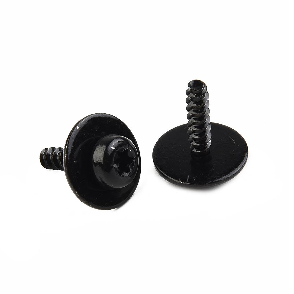 10 шт. Винт Болт Дефлектор Воздушной Заслонки Черный Высокое Качество