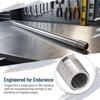 20cm Length Connecting Pipe 304 Stainless Steel Pipe Fittings Water Connection Pipe  Greenhouse Use