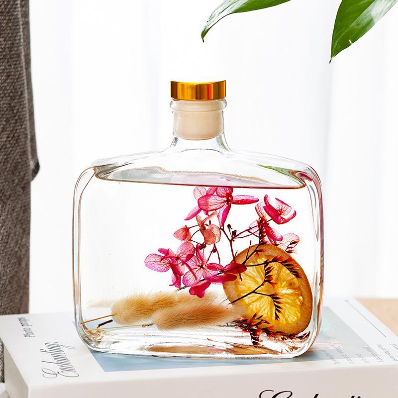 Водная цветочная ароматерапия без огня, для дома, ежедневного использования, ветка сухоцвета, дезодорирующая, ароматическая, настольная ароматерапия