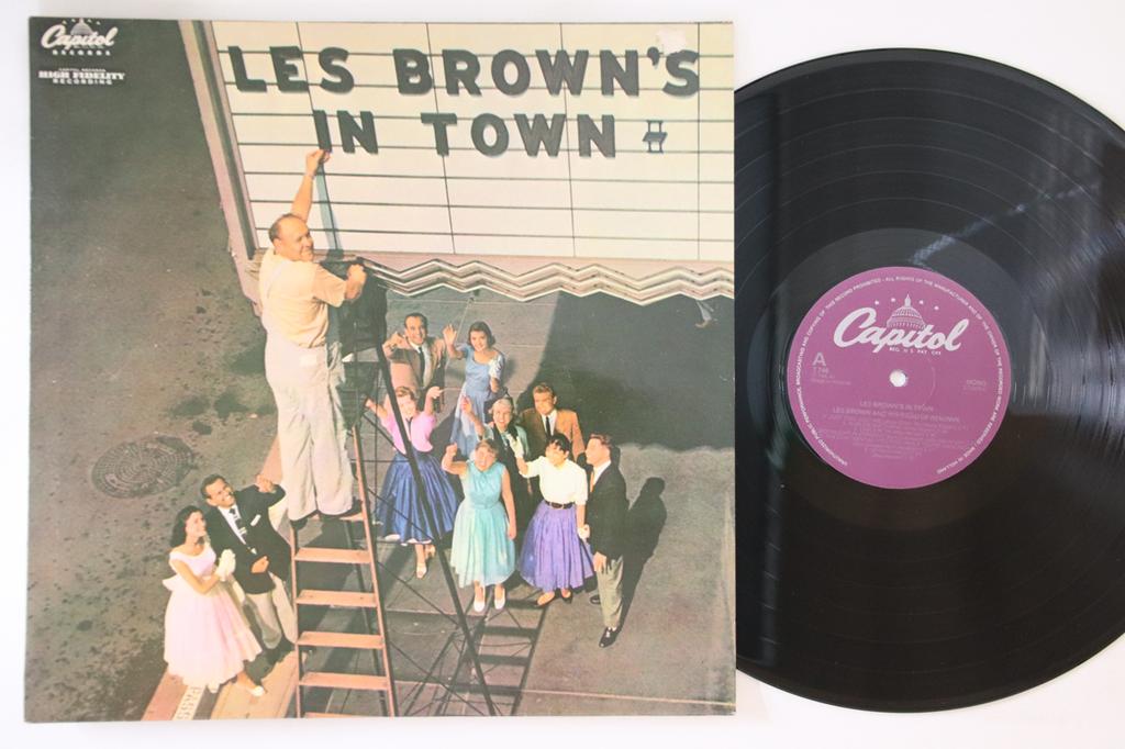 LP Record LES BROWN & HIS BAND OF RENOWN - Les Brown's In Town T746 CAPITOL RECORDS Netherland Jazz Used