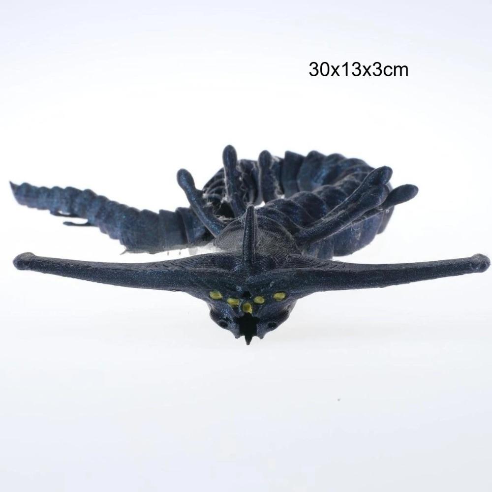 3D Печать Морской Пожиратель Блуп Гран Маха Фигурка Действия Модель Игрушка Кукла Рождественский Подарок Подвижные Фигурки Глубоководного Монстра