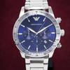 Emporio Armani Chronograph Quartz Blue Dial Watch AR11306 Men's