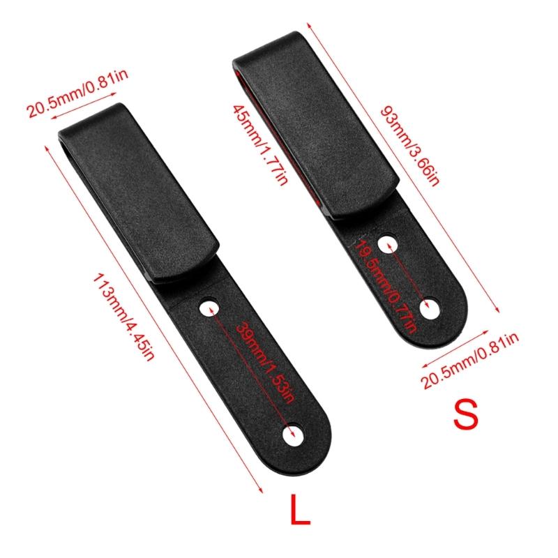 Ножны из KYDEX Клипса для ремня Клипса для ножен Аксессуары для ножен Для ношения на открытом воздухе KYDEX A0KF