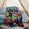 Personalized Custom Name Blanket - game Dandy's World Print Design,Blanket for Sofa,Bed,Travel,Camping - Soft and Warm, Great Gift
