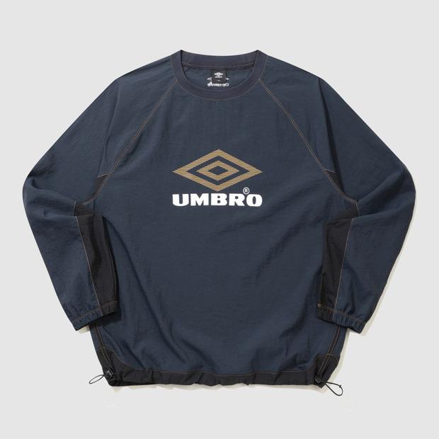UMBRO Crispy Taslan с длинным рукавом Цвет: Piste Navy (Uq321Cwt92)