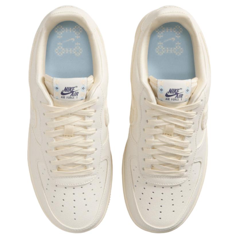 Nike Air Force 1 Low Sail Slip Resistant Abrasion Resistant Low top Skateboard Shoes Women's Beige IH7351-010