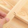 Solid Wood Necklace Storage Box Divider Ring Earring Holder Dish Jewelry Display Tray  Pendants