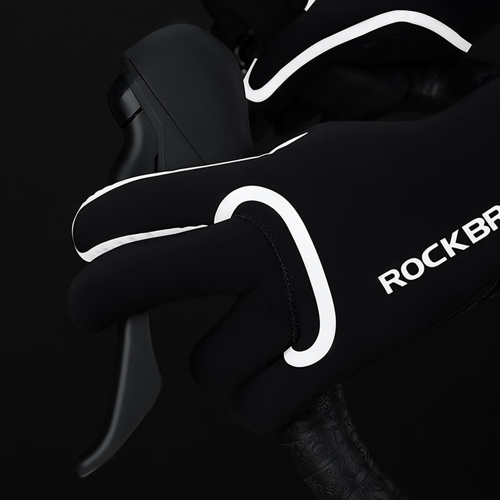 Full waterproof cycling gloves size S/M - black