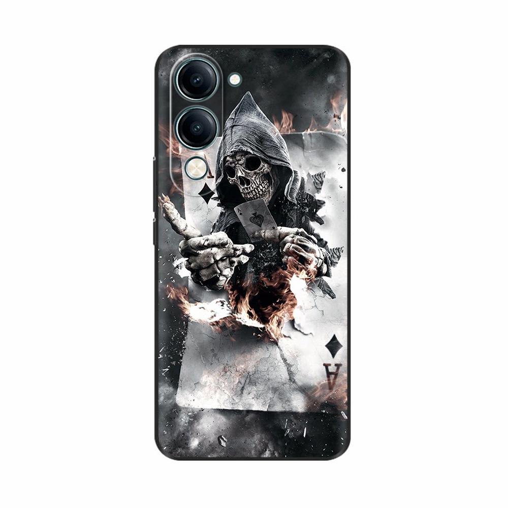 Чехол для Vivo Y19 1915 Мягкий ТПУ Роскошный Милый Силиконовый Чехол Бампер Задняя Крышка Телефона Coque Для Vivo Y19s 2025 Чехлы V2419 Fundas