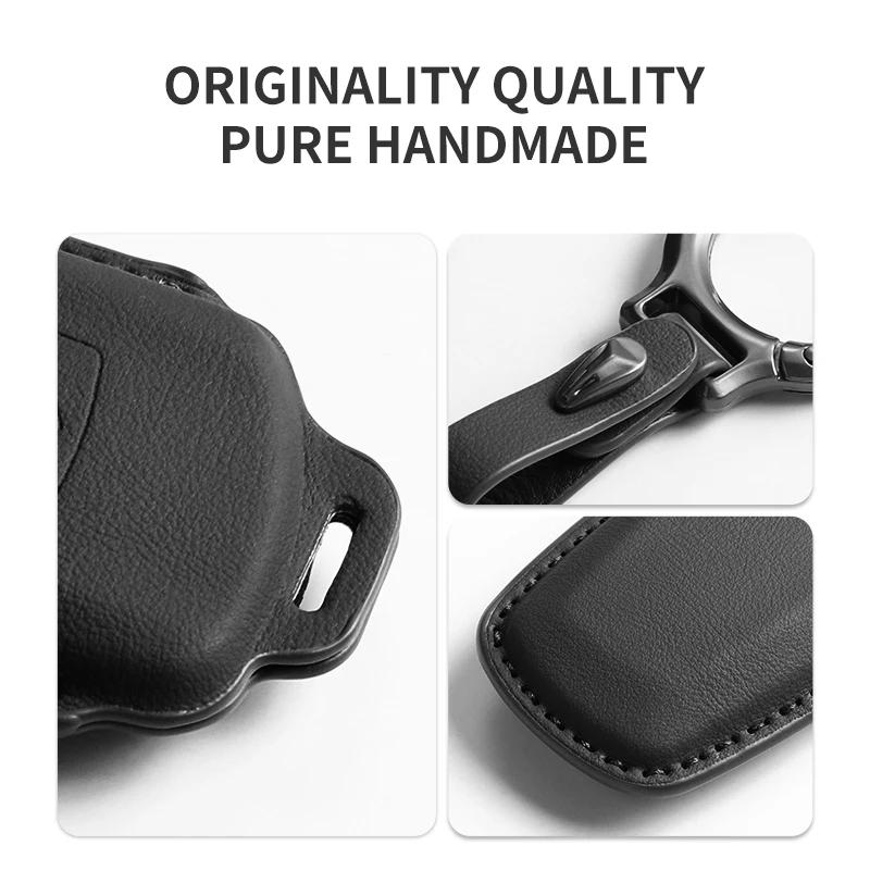 "Full Flip Leather Car Remote Key Case Cover for Mercedes Benz A C E S G Class GLC CLE CLA GLB GLS GLA W177 W205 W213 W222 X167" AX1
