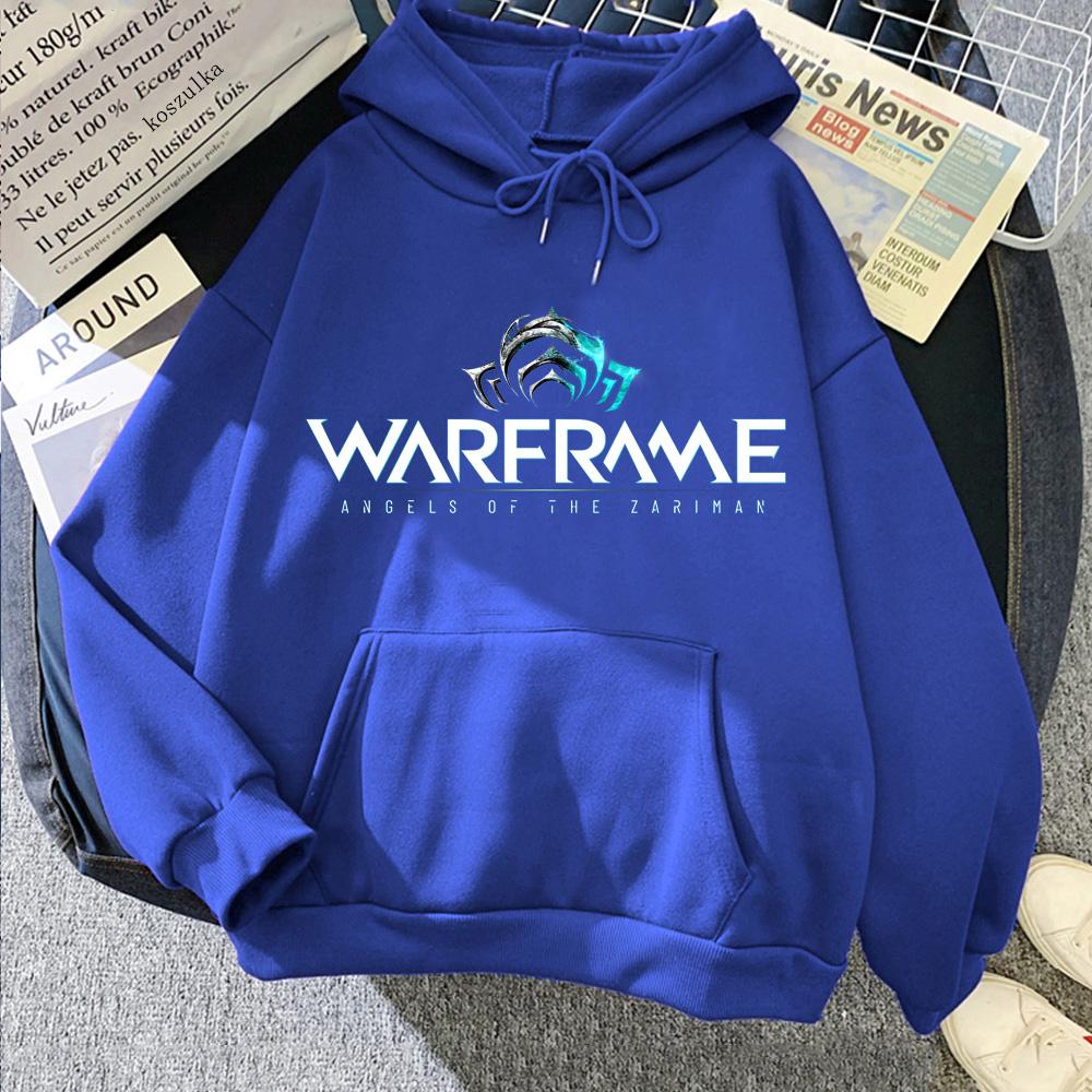 Толстовки с ЛОГОТИПОМ Warframe Комикс Игра с капюшоном Повседневная Удобная одежда Харадзюку Высококачественная Толстовка на осень/зиму С капюшоном