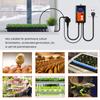 Digital Heat Mat Thermostat 1000W 41 to 108 Fahrenheit  Temperature Controller with LED Display for Seedlings Hydroponic Germination Reptiles Fermenta