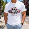 Футболка Чемпионата мира 2026, Футболка США Канада Мексика, Графическая футболка для футбольного фаната, Спортивный подарок FIFA 2026