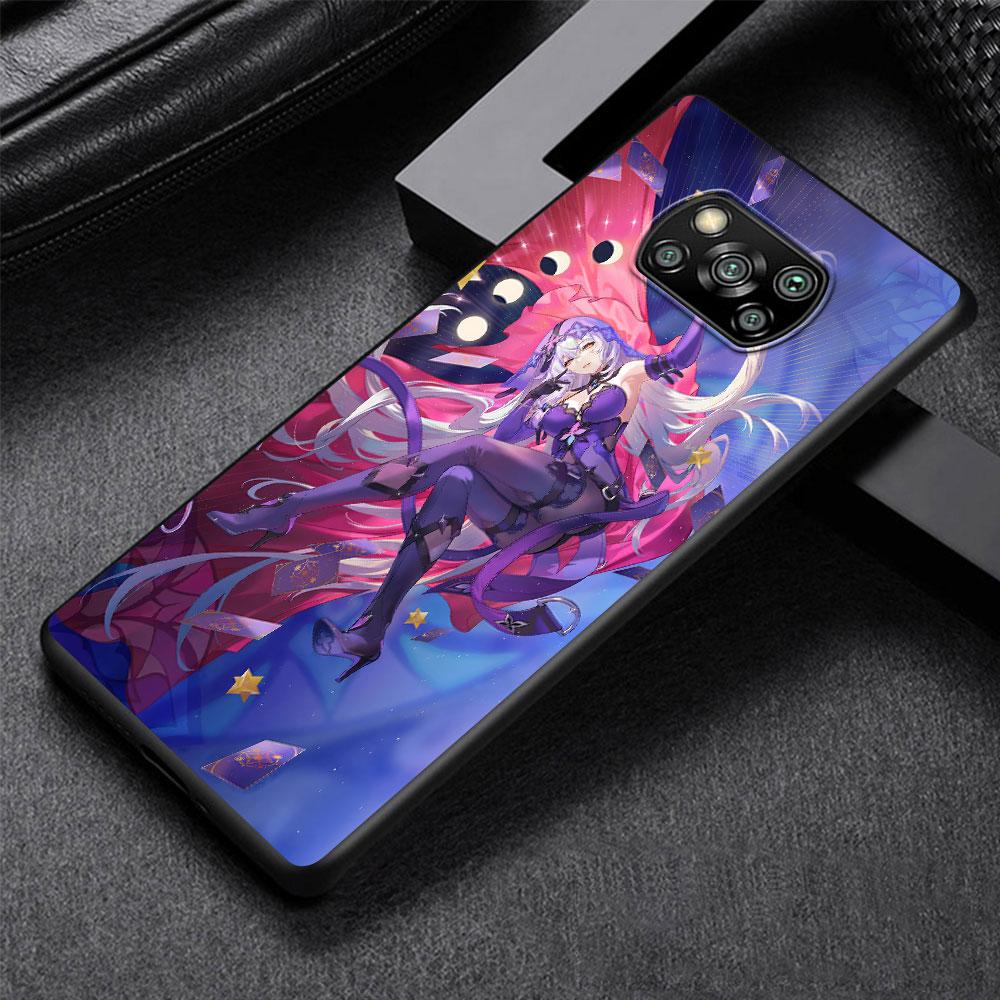 Блестящий чехол с черным лебедем и звездой для Xiaomi Poco M5s X3 NFC X5 F3 M4 M3 Pro, черный силиконовый мягкий чехол для телефона
