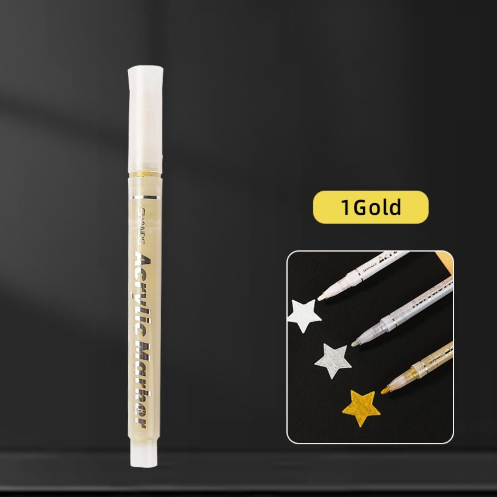 Archival Ink Art Marker Fine Line Pens White Painting Graffiti Pens High Gloss Pen Artists
