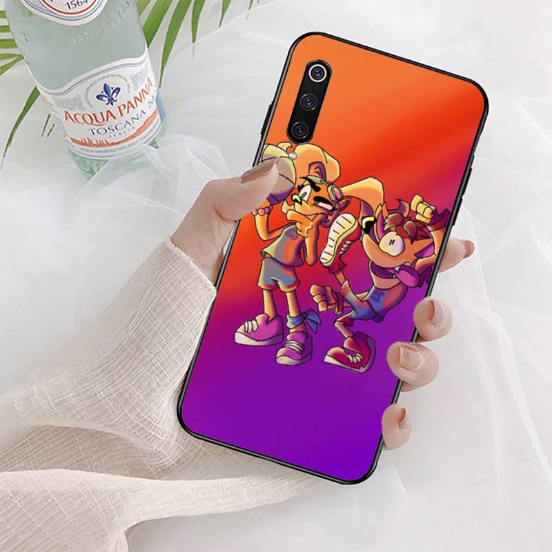 Crash Bandicoot Phone Case for Samsung S20 lite S21 S10 S9 plus for Redmi Note8 9pro for Huawei Y6 cover