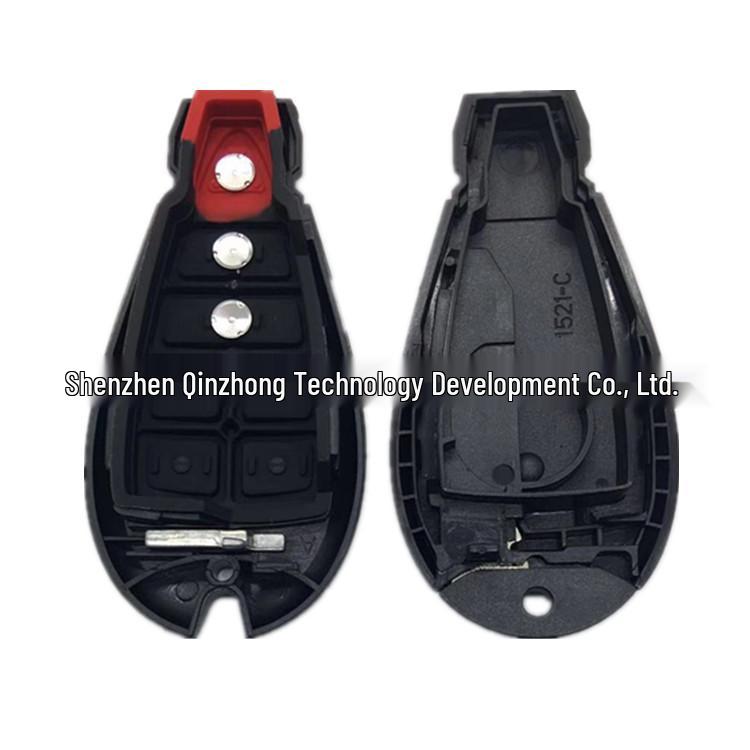 Корпус смарт-ключа Chrysler на 3 кнопки - Стиль C