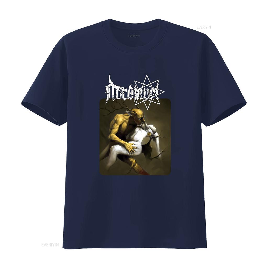 HOT NORDJEVEL Funeral Smell Print T Shirt for Men Long or s vintage Washed Top For Everyday Wear fashion Comfortable Stretched