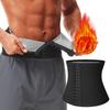 Men Shapewear Hot Sweat Sauna Waist Trimmer Abdomen Reducer Body Shaper Workout Slimming Belly Control Belts Fitness Girdles