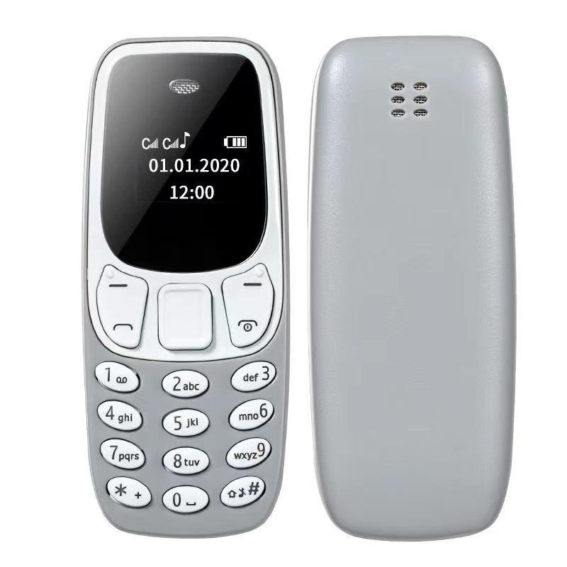 Mini Mobile Phone Dual Card with MP3 Player FM Unlock Mobile Phone Voice Changing Dial Mobile Phone
