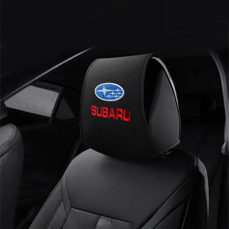 Защитный чехол на подголовник заднего сиденья для Subaru Impreza Legacy WRX STI BRZ XV WRC Forester Crosstrek Outback