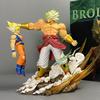 Anime Drogan Boll broly Vs Son Gocool Figurine 20cm Gk Pvc Action Figures Statue Collection Model Toy Gifts