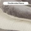 Dog Bed Mat Double-sided Cat Sleeping Pad Pet Cushion with Removable Washable Cover Supportive Pet Bedding for Floor Crate